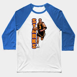 Knicks Starks 3 Baseball T-Shirt